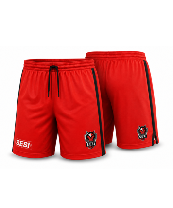 SHORTS DE JOGO SESI BAURU VOLEI PRETO